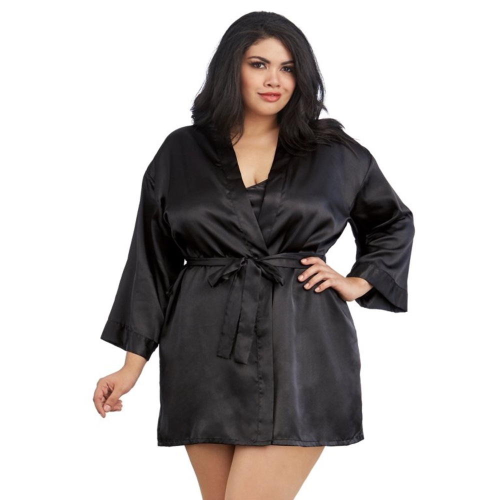 Dreamgirl Satin Robe